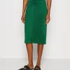 Anna Field Jupe Crayon - Dark Green
