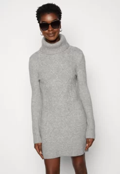 Anna Field Rollkragen Mini Strickkleid - Robe Fourreau - Grey -Anna Field 03d39f07626c4c358d63d6d6fb93e20d scaled