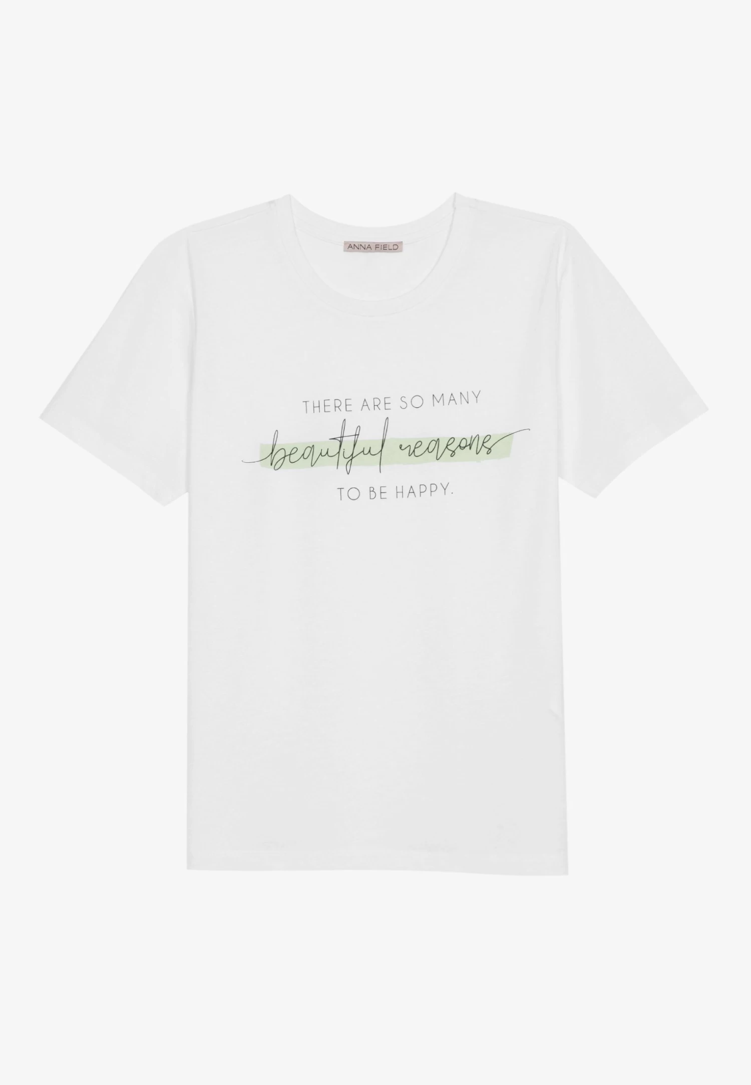Anna Field T-Shirt Imprimé - White 4 Anna Field T-Shirt Imprimé - White – Image 4