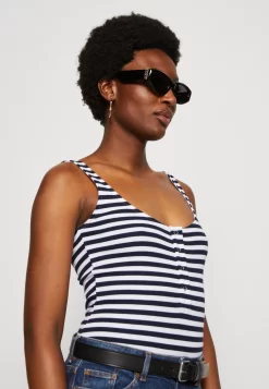 Anna Field Débardeur - White/Blue -Anna Field 09ae2591c4cf4a08963bce5a8b552280 scaled