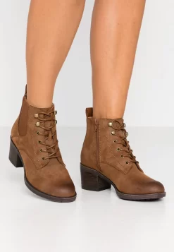 Anna Field Boots À Talons - Cognac