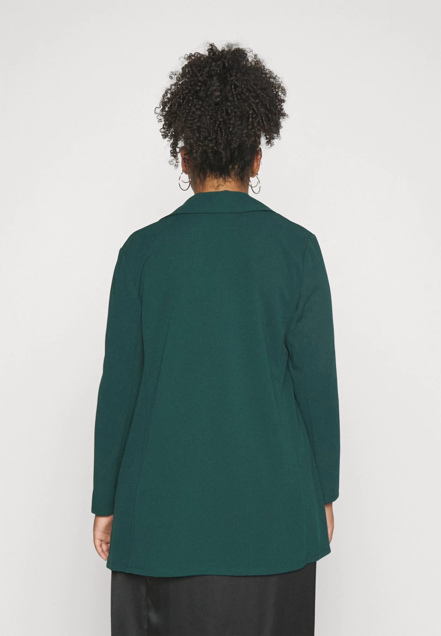 Manteau Court - Dark Green 3 Manteau Court - Dark Green – Image 3