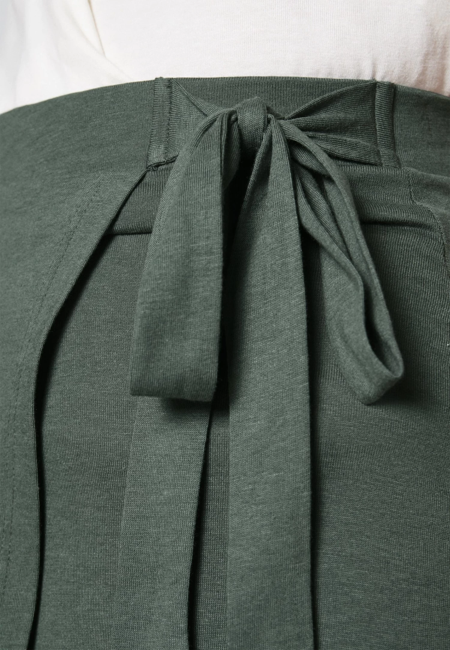 Anna Field Basic Wrap Over Midi Skirt - Jupe Trapèze - Light Green 7 Anna Field Basic Wrap Over Midi Skirt - Jupe Trapèze - Light Green – Image 7