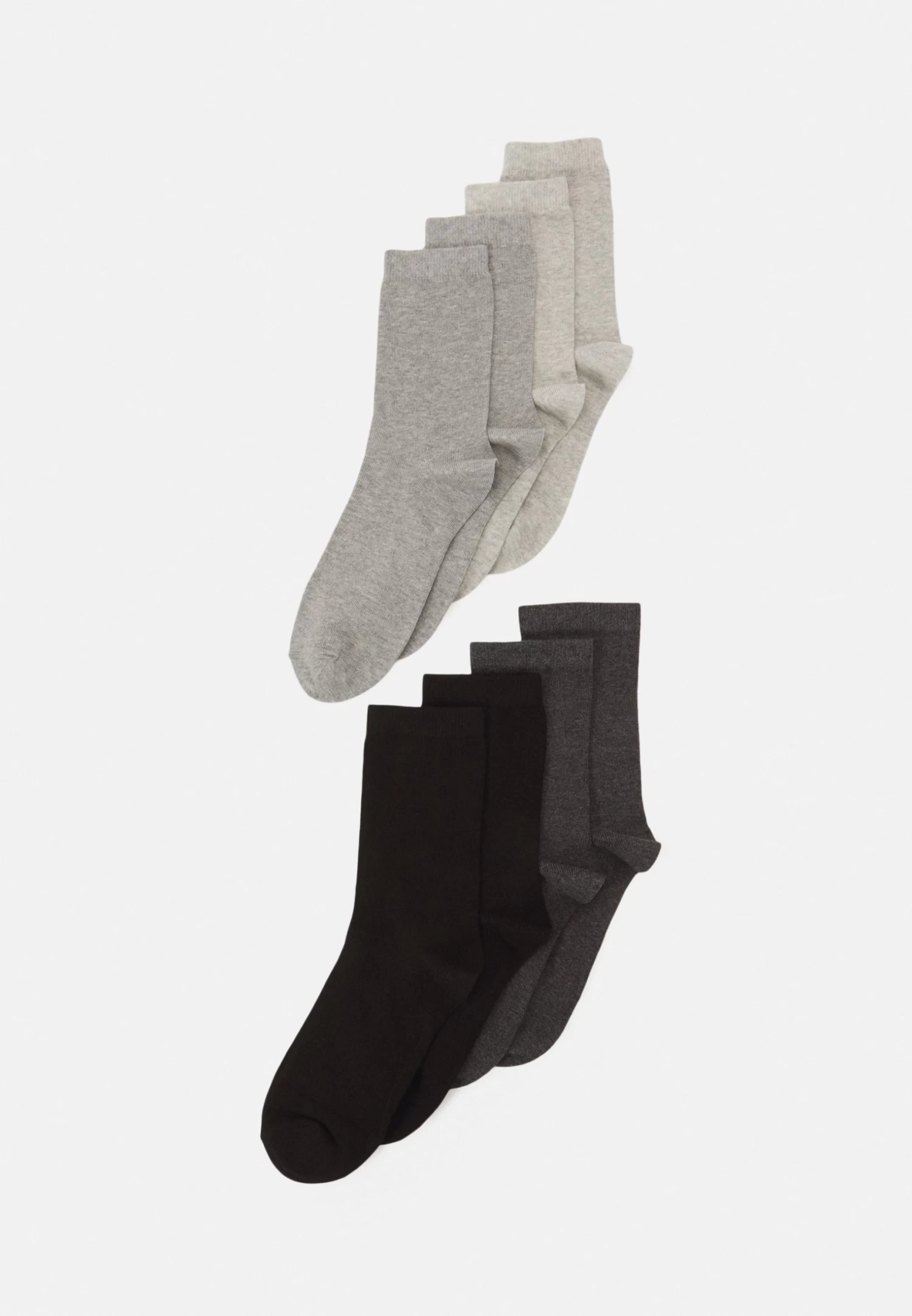 Anna Field 8 Pack - Chaussettes - Grey, Black 1 Anna Field 8 Pack - Chaussettes - Grey, Black