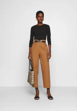 Anna Field 2 Pack - T-Shirt À Manches Longues - White/Black