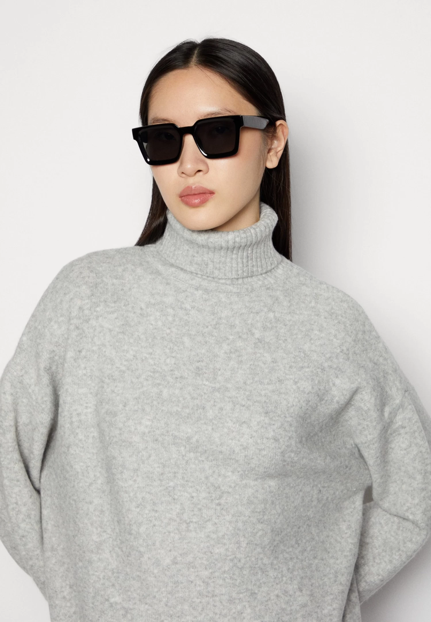 Anna Field Pullover - 112 - Mottled Grey 4 Anna Field Pullover - 112 - Mottled Grey – Image 4