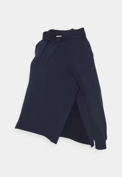 Nursing Hoodie With Slit - Sweat À Capuche - Dark Blue