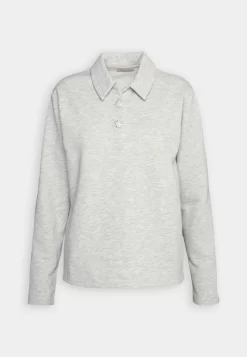 Anna Field Sweatshirt - Mottled Light Grey