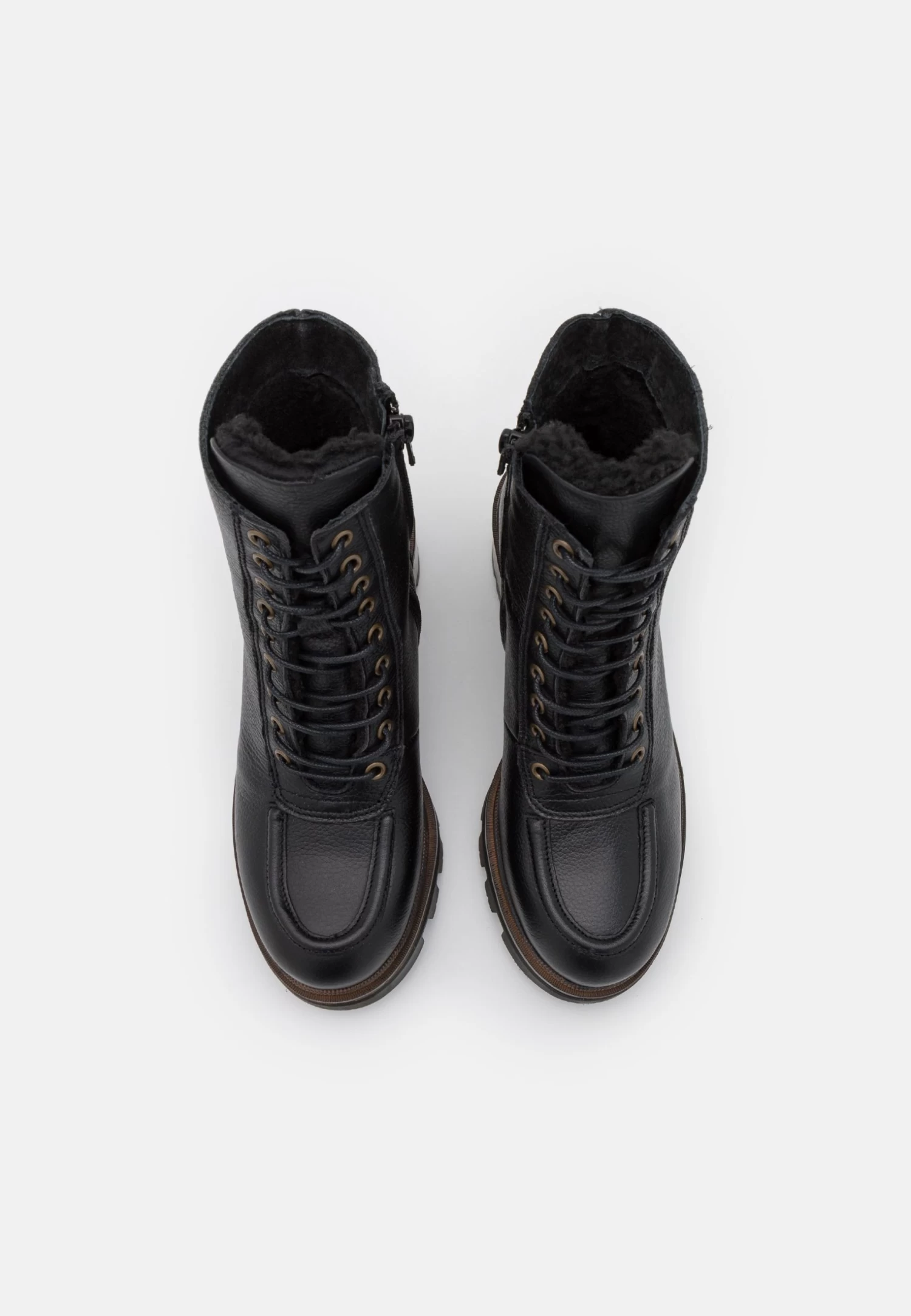 Anna Field Leather Winter Bootie - Bottes De Neige - Black 6 Anna Field Leather Winter Bootie - Bottes De Neige - Black â Image 6