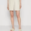 Anna Field Linen Mix - Short - Beige