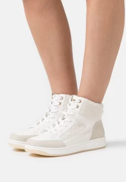 Wide Fit - Baskets Montantes - White