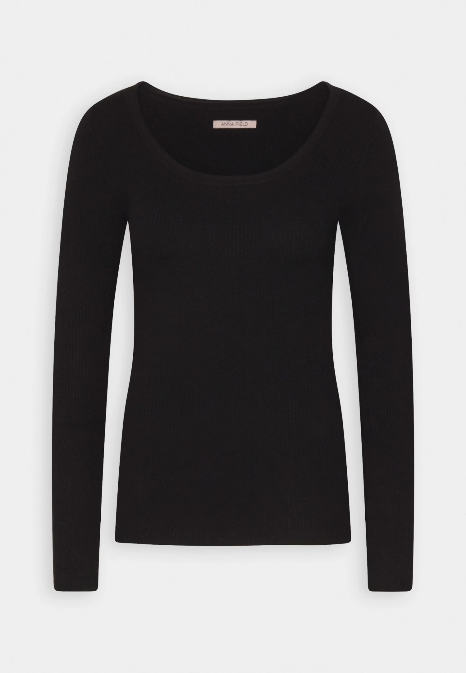 Anna Field Button Detail - Pullover - Black 4 Anna Field Button Detail - Pullover - Black – Image 4