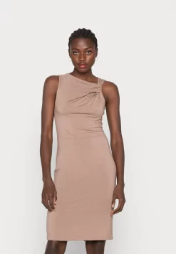 Anna Field Robe En Jersey - Taupe