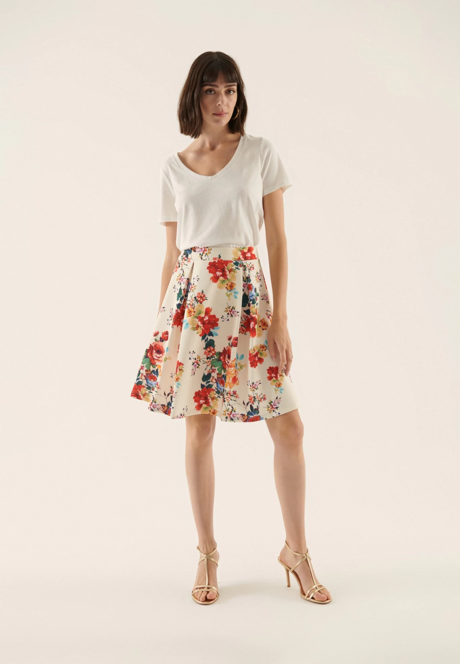 Anna Field Jupe Trapèze - Multi Coloured 2 Anna Field Jupe Trapèze - Multi Coloured – Image 2