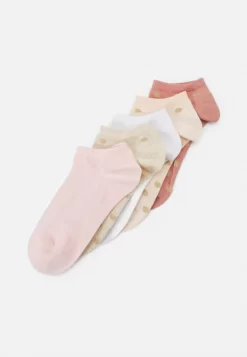 Anna Field 5 Pack - Chaussettes - White/Beige/Pink