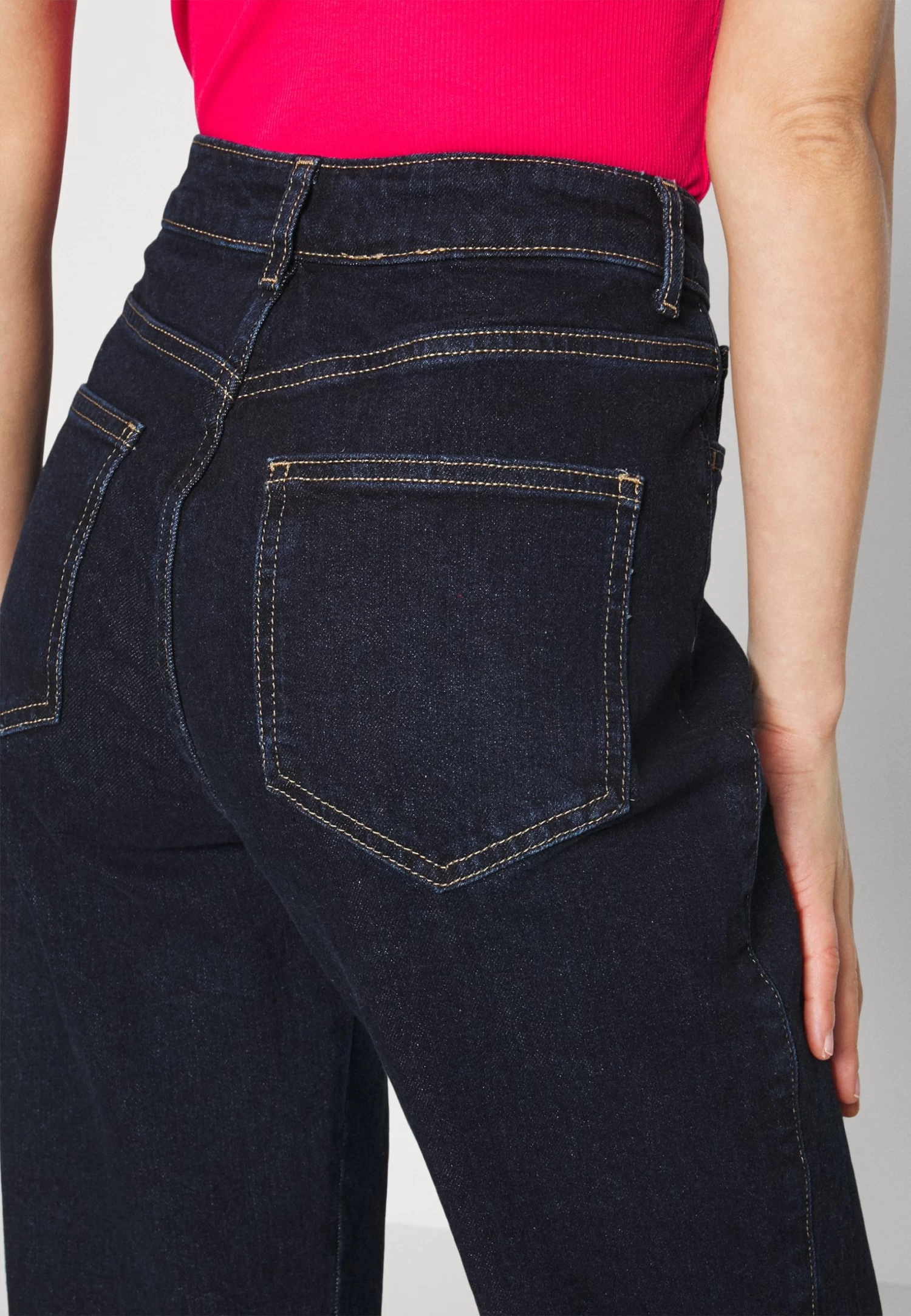 Kick Flare - Jean Bootcut - Dark Blue Denim 5 Kick Flare - Jean Bootcut - Dark Blue Denim – Image 5