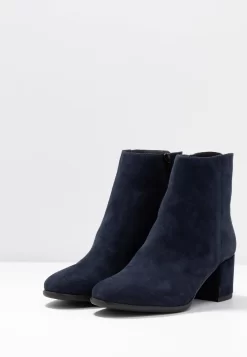 Anna Field Leather - Bottines - Dark Blue -Anna Field 429e81f6fdf84fb7aef3adb9f1faa7be