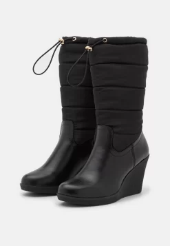 Anna Field Winter Boot - Bottes Compensées - Black -Anna Field 44f1f15ed24b4bfe99b85edd67ffe9ed scaled