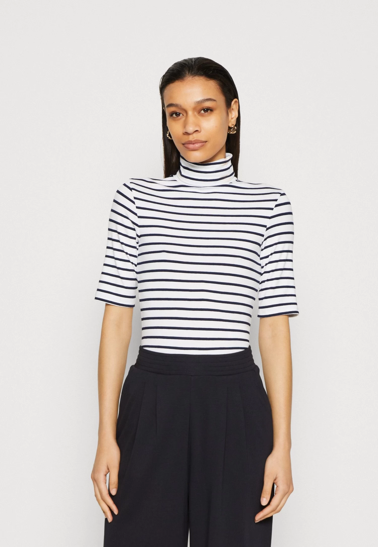 Anna Field T-Shirt Imprimé - White/Dark Blue 1 Anna Field T-Shirt Imprimé - White/Dark Blue