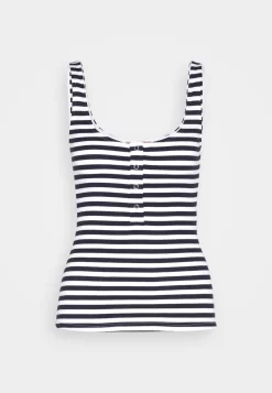 Anna Field Débardeur - White/Blue -Anna Field 4df8974b859b41f4b276fcd56a336a9a scaled