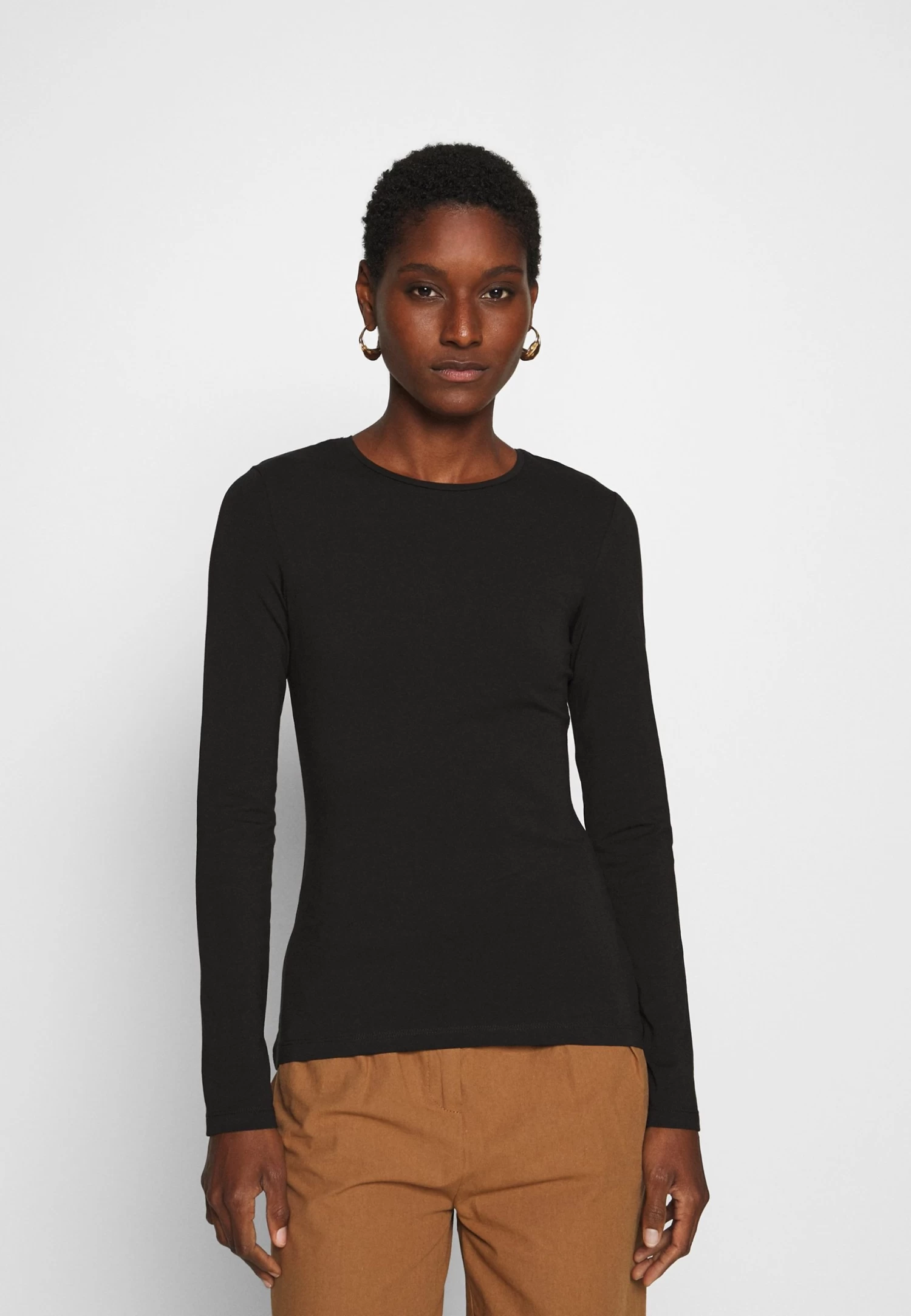 Anna Field 2 Pack - T-Shirt À Manches Longues - White/Black 2 Anna Field 2 Pack - T-Shirt À Manches Longues - White/Black – Image 2