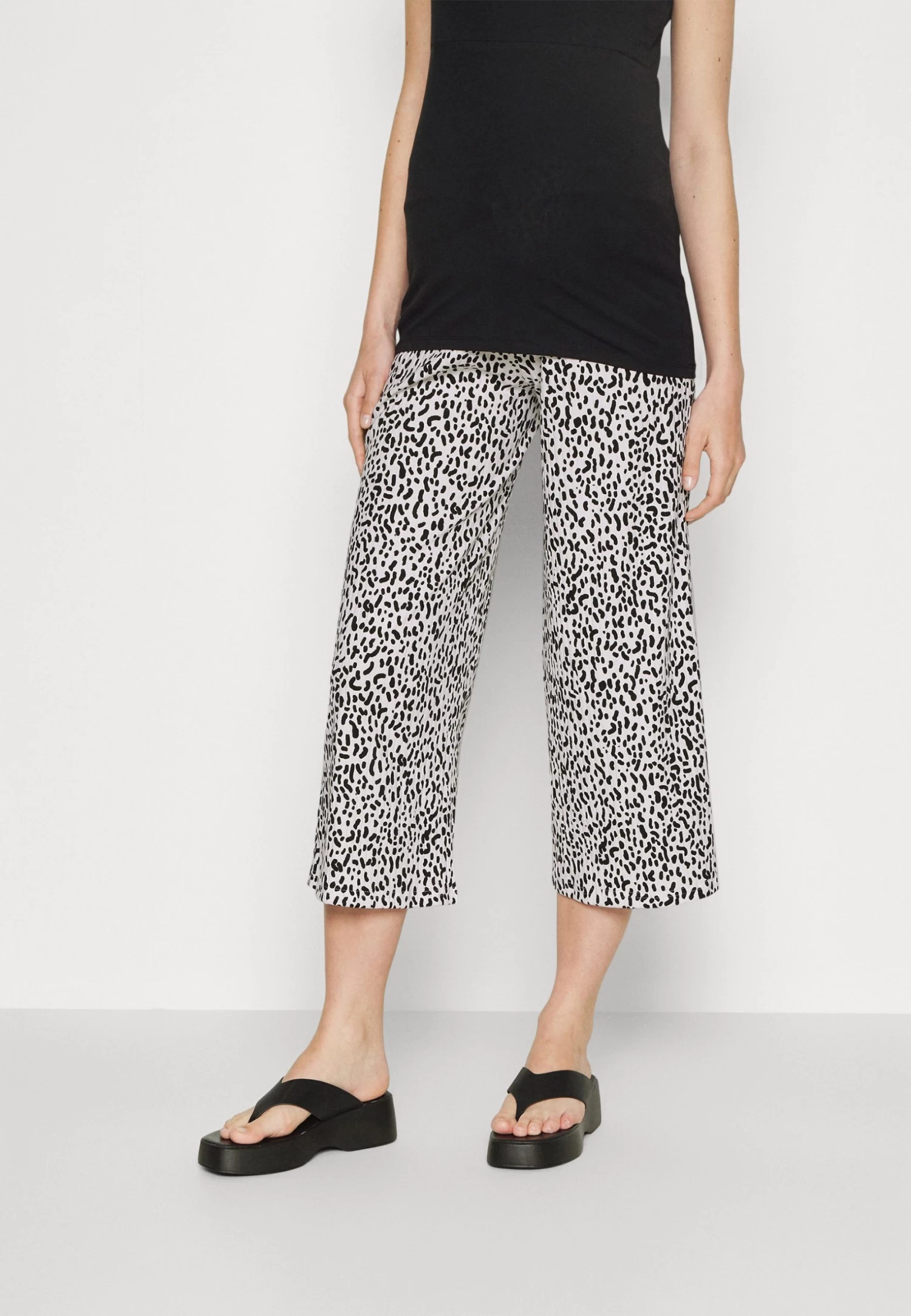Pantalon Classique - Off-White/Black 1 Pantalon Classique - Off-White/Black