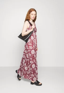 Anna Field Robe Longue - Bordeaux/Multi Coloured -Anna Field 5f47ac44e0864da2a4cb616b844d8156 scaled