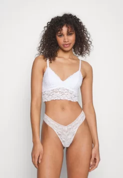 Anna Field 2 Pack Stella / 001 - White_402 - Pink - Brassière - 001 - White_402 - Pink