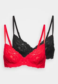 Anna Field 2 Pack - Soutien-Gorge À Armatures - Red/Black -Anna Field 605e1b6982ba42988fb06c7facafff1b scaled