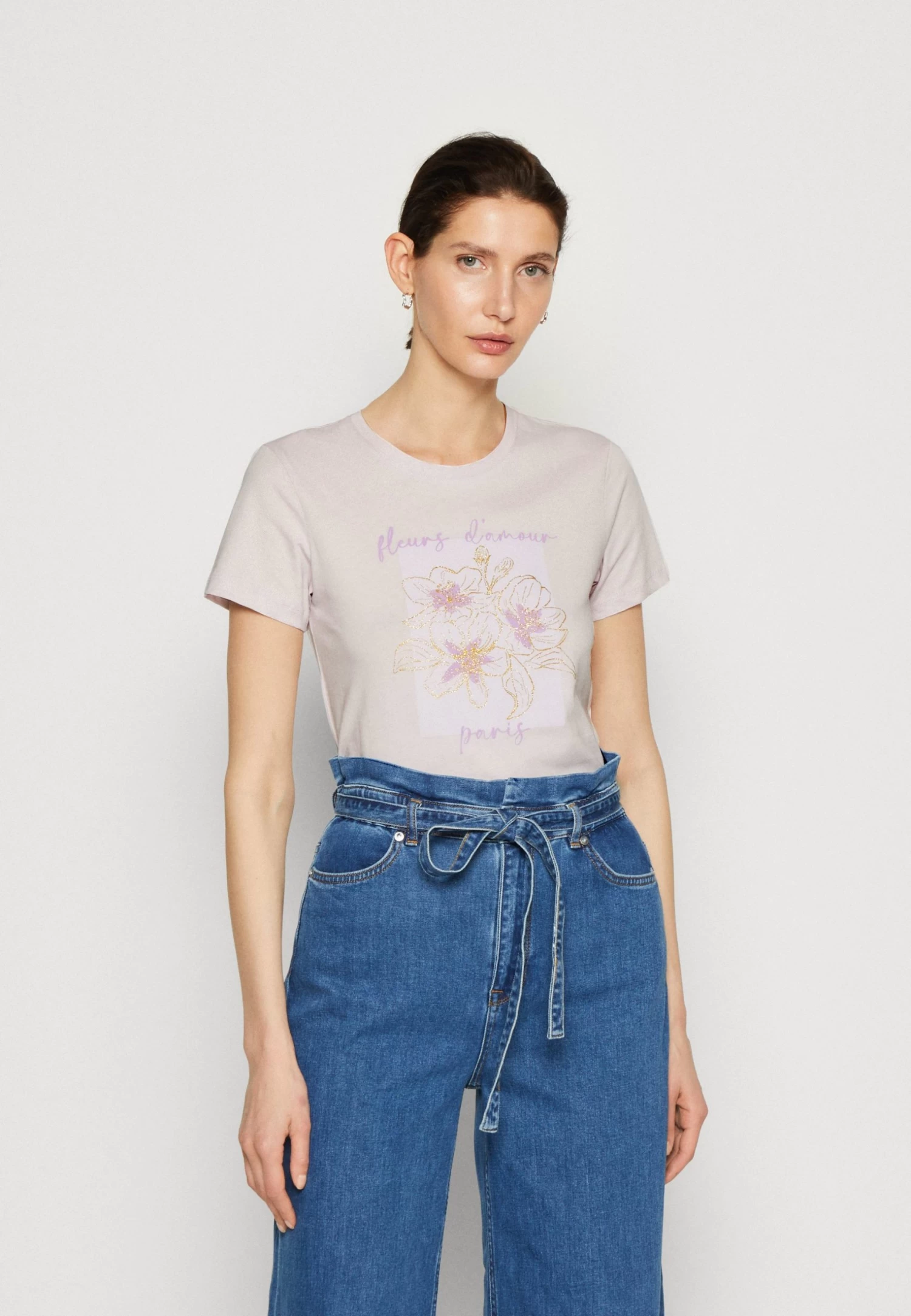 Anna Field T-Shirt Imprimé - Lilac 1 Anna Field T-Shirt Imprimé - Lilac