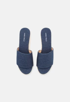 Anna Field Mules À Talons - Blue Denim -Anna Field 6d76dbae16e84f4593fadd9b91b71b47 scaled
