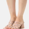 Anna Field Leather - Mules À Talons - Light Pink
