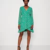 Anna Field Robe De Jour - Green/Multi Coloured