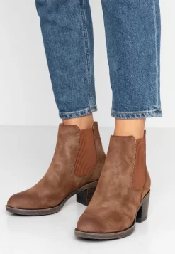 Anna Field Boots À Talons - Cognac