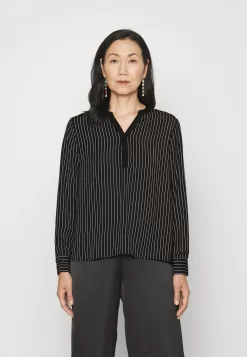 Anna Field T-Shirt À Manches Longues - Black/White