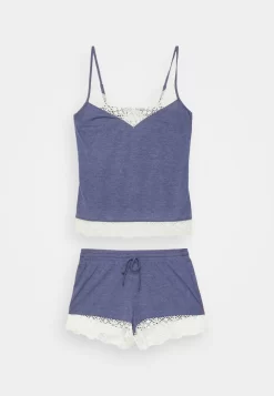 Anna Field Sarah Short Pj Set - Pyjama - Blue -Anna Field 7de828dbac73492da1b8dc8ae569b443 scaled