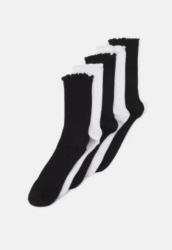 Anna Field 5 Pack - Chaussettes - Black/White