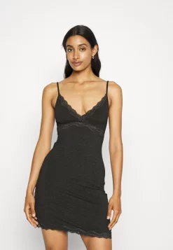 Anna Field 2 Pack - Chemise De Nuit / Nuisette - Black/Grey -Anna Field 8442858fdc724c2aab0b7e433da644aa scaled