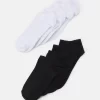 Anna Field 8 Pack - Chaussettes - Black/White
