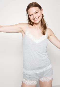 Anna Field Sarah Short Pj Set - Pyjama - Grey -Anna Field 9509fde335de4af3b934d97362e1d400 scaled