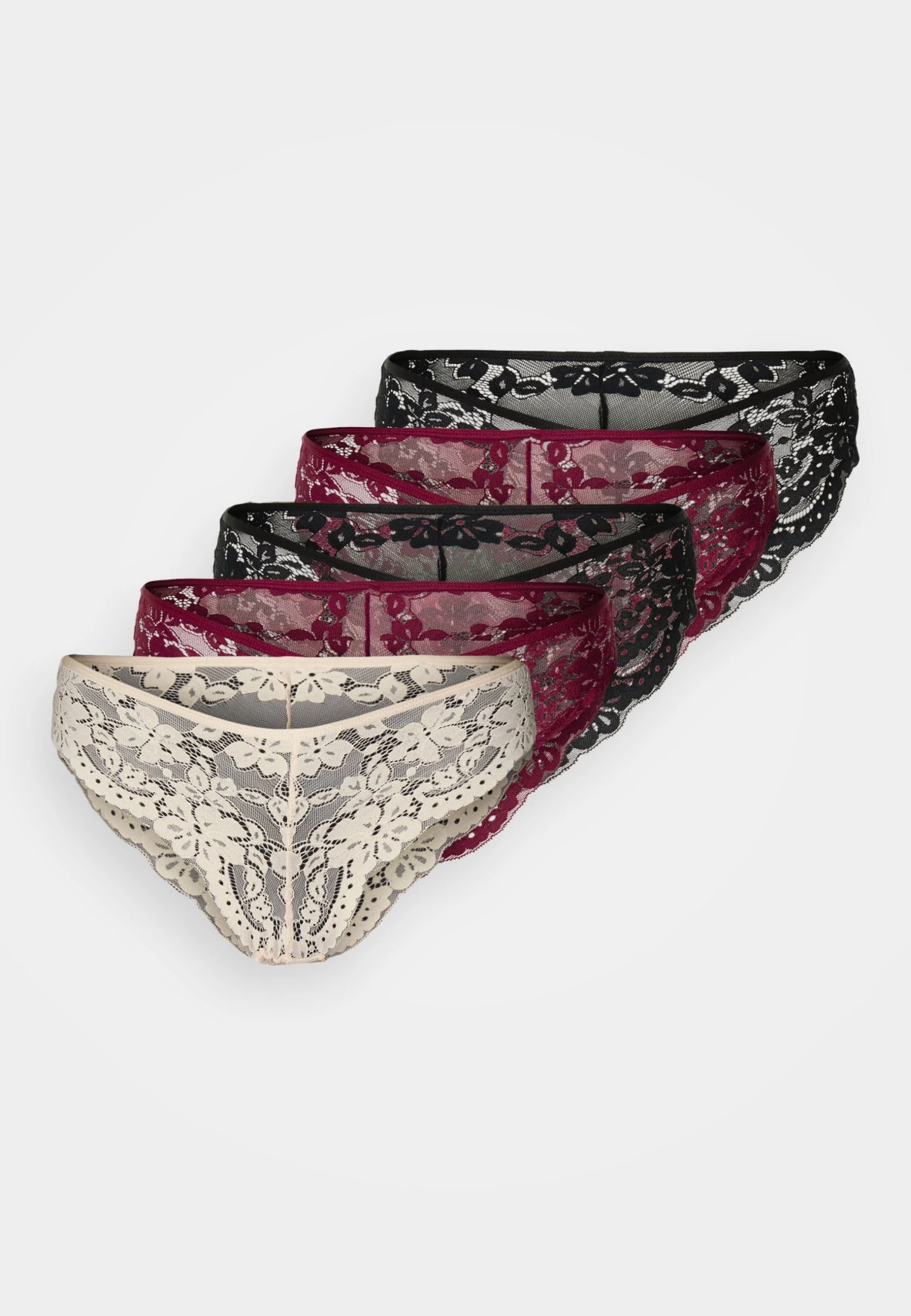 Anna Field 5 Pack - Slip - Black/Red/Nude 6 Anna Field 5 Pack - Slip - Black/Red/Nude â Image 6