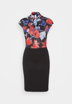 Anna Field Robe En Jersey - Black/Red/Blue -Anna Field a577a71a43864e5685a1e407cb1105c5 scaled