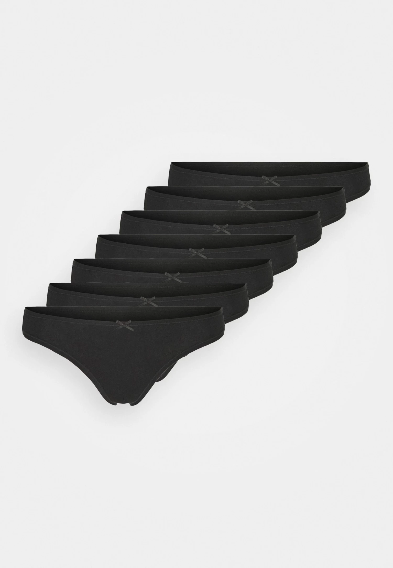 Anna Field Georgina 7Pp Thong Cotton - String - Black 4 Anna Field Georgina 7Pp Thong Cotton - String - Black – Image 4