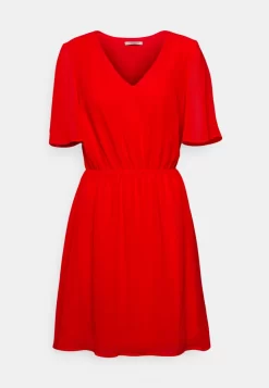 Anna Field V-Neck Sleeve Dress - Robe De Jour - Dark Red -Anna Field a9a2023bf18245a081909e1676b772a5 scaled