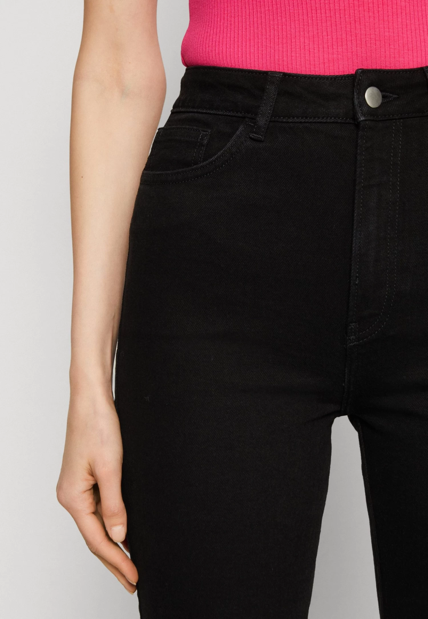 Anna Field Jean Droit - Black Denim 6 Anna Field Jean Droit - Black Denim – Image 6