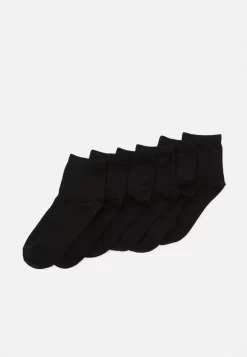 Anna Field 6 Pack Quarter Socks - Chaussettes - Black
