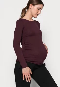 2 Pack - T-Shirt À Manches Longues - Dark Green/Bordeaux -Anna Field b41830446b414a74b1acee46c5ca8f64 scaled