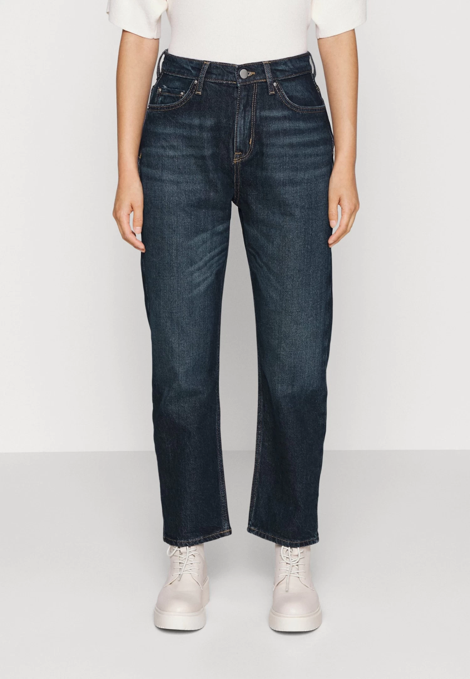 Jean Slim - Dark Blue Denim 1 Jean Slim - Dark Blue Denim