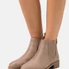 Boots À Talons - Taupe