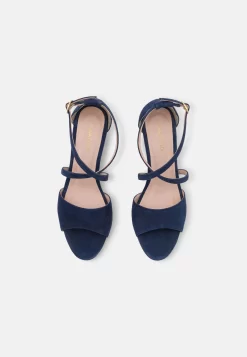 Anna Field Leather - Sandales À Talons Hauts - Dark Blue -Anna Field bb9adf3cdcda48e8847bbbfb7f0a5f72 scaled